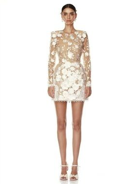 Bronx and Banco | Dresses | New Bronx And Banco Jasmine Embroidered Floral  Applique Mini Dress | Poshmark